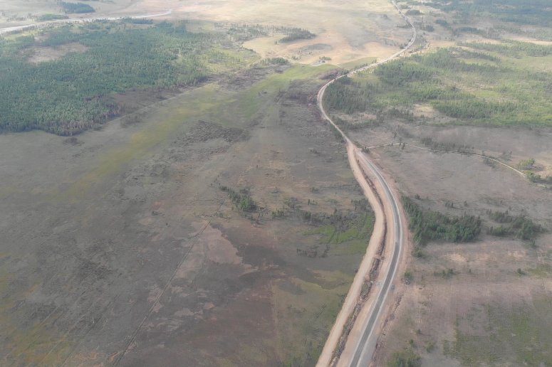 Блогер раскритиковал строительство участка дороги на Арахлей