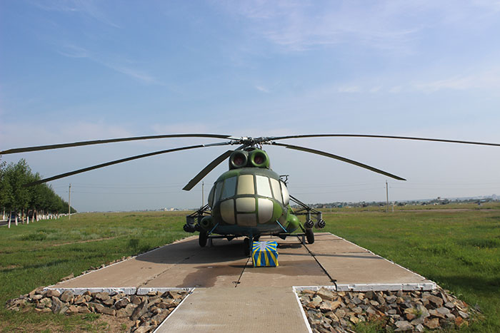 Вертолетный полк ВВО, дислоцированный в Забайкалье, отметил 50- летний юбилей