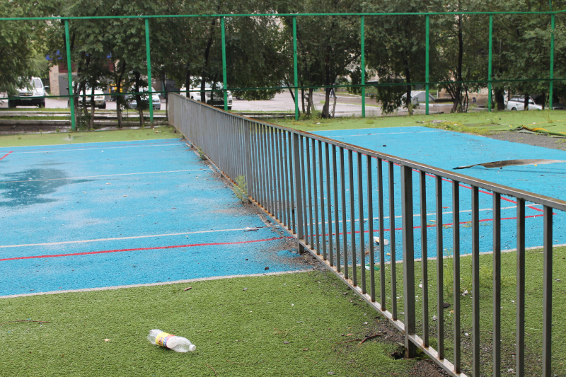 «Забор» посреди поля и «решето» - ОНФ проверил детские площадки в Забайкалье
