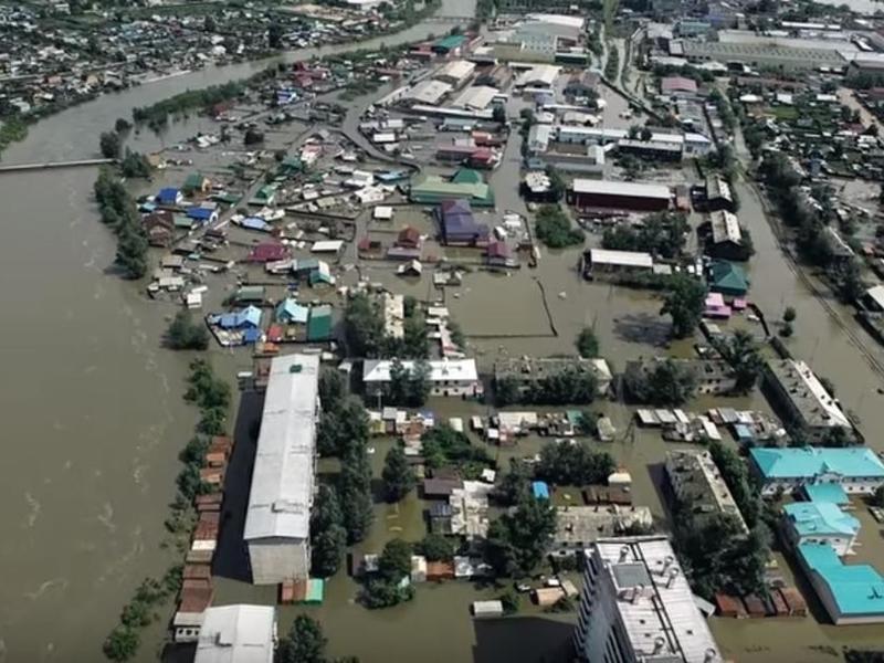 Река Читинка упала ниже опасного уровня в городе