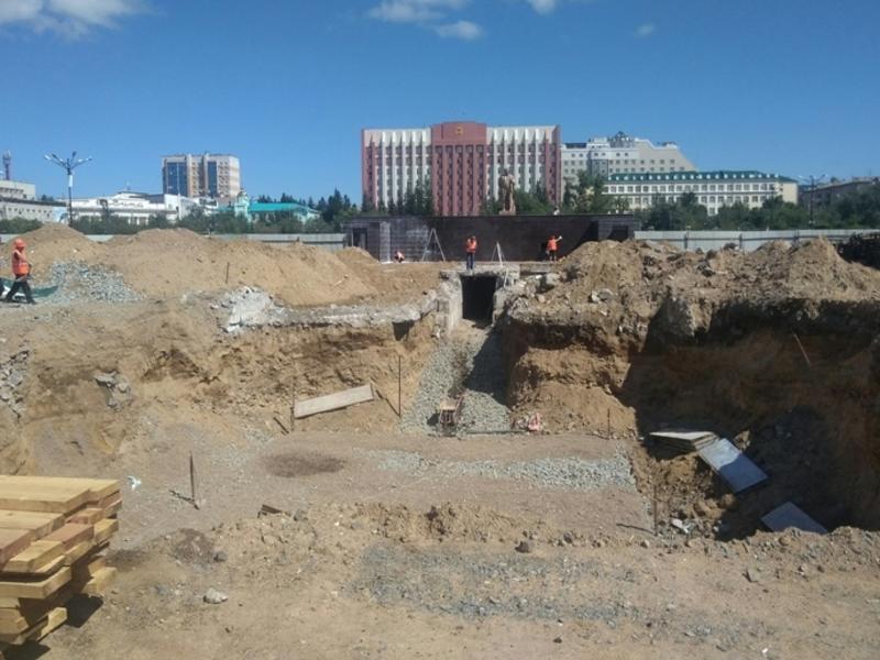 Названа полная стоимость реконструкции фонтана на пл. Ленина в Чите