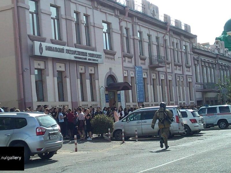 Студентов и сотрудников «Нархоза» эвакуировали в Чите