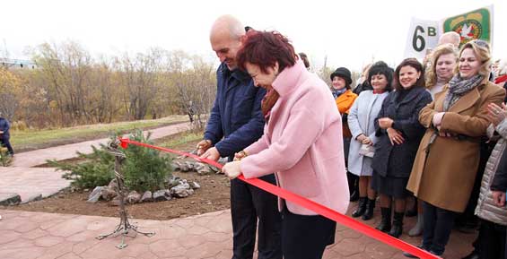 В Петропавловске открыли парк на Медвежьем озере (фото)