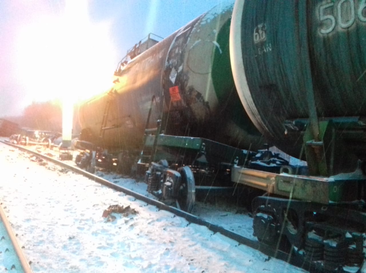 Поезд «Москва - Чита» может задержаться из-за схода вагонов в Омской области