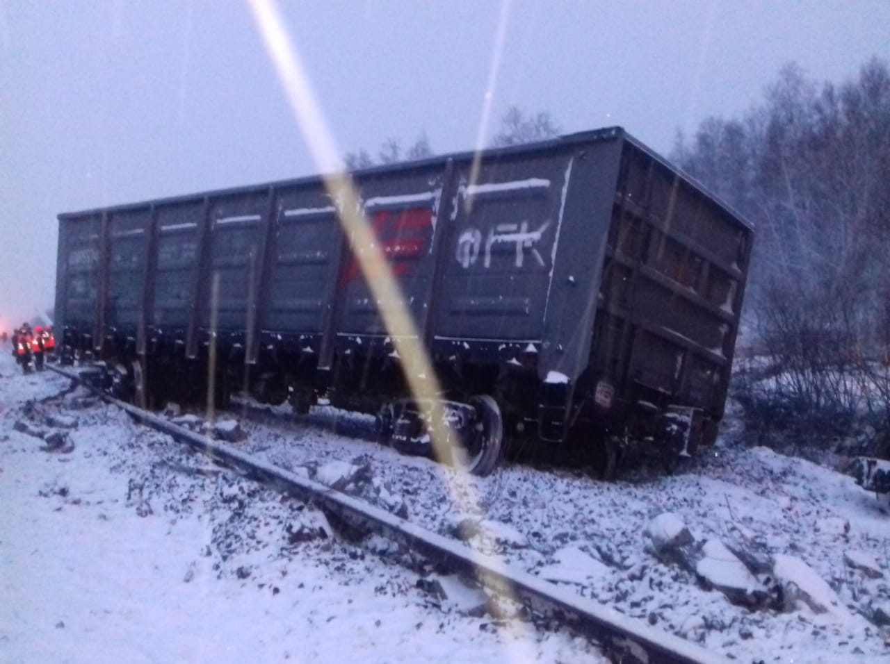 Поезд «Москва - Чита» может задержаться из-за схода вагонов в Омской области