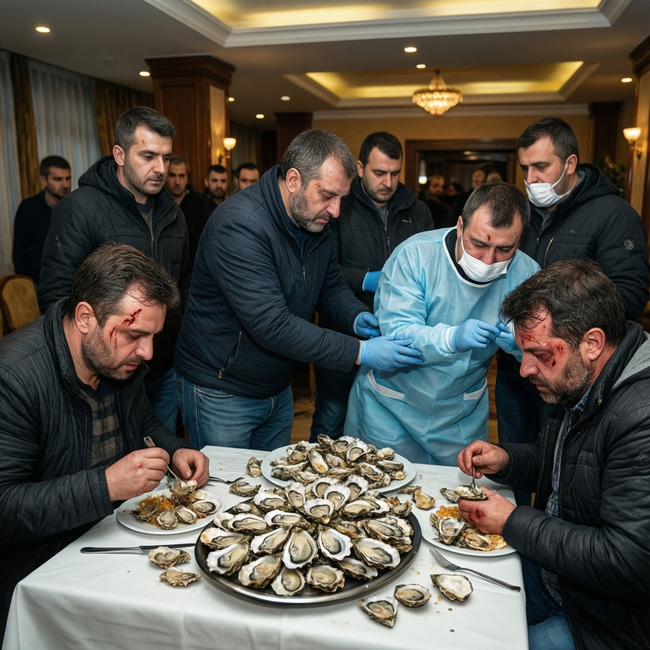 Туристы массово отравились устрицами в популярном отеле Турции